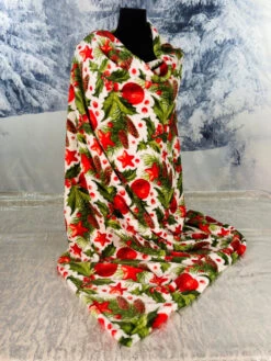 Holly Bulbs Throw -Chirst Seasonal Home Store Holly 3 95325.1665430790