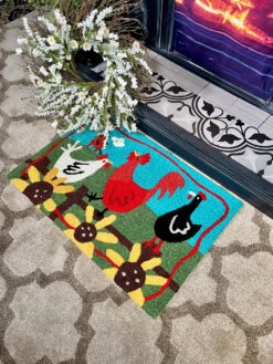 Jellybean Rug Little Red Hen House -Chirst Seasonal Home Store JBAHY009 Lifestyle 1 84018.1682971078