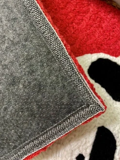 Jellybean Tails Up 21" X 33" Indoor/Outdoor Rug -Chirst Seasonal Home Store JBBT071 4 01975.1649790642