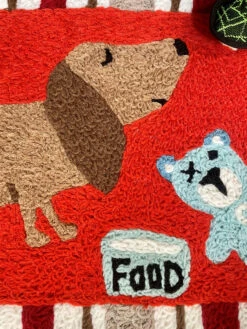 Jellybean Rug Dachshund Dinner 20X30 8 Jellybean Rug Dachshund Dinner 20X30 -Chirst Seasonal Home Store JBDBY007 Lifestyle 3 14359.1671655786