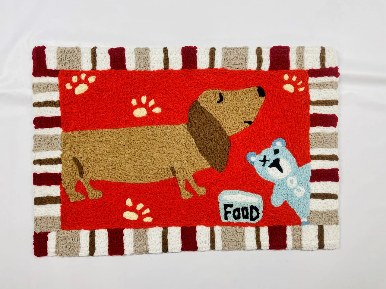 Jellybean Rug Dachshund Dinner 20X30 1 Jellybean Rug Dachshund Dinner 20X30