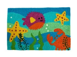 Jellybean Rug Puffer And Crab Doormat