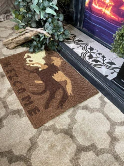 Jellybean Rug Welcome Horses 20x30 -Chirst Seasonal Home Store JBHC041 Lifestyle 2 92560.1671657035