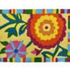 Jellybean Rug Summertime Flowers Doormat