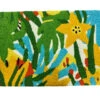 Jellybean Rug Palm And Flower Thatch Doormat