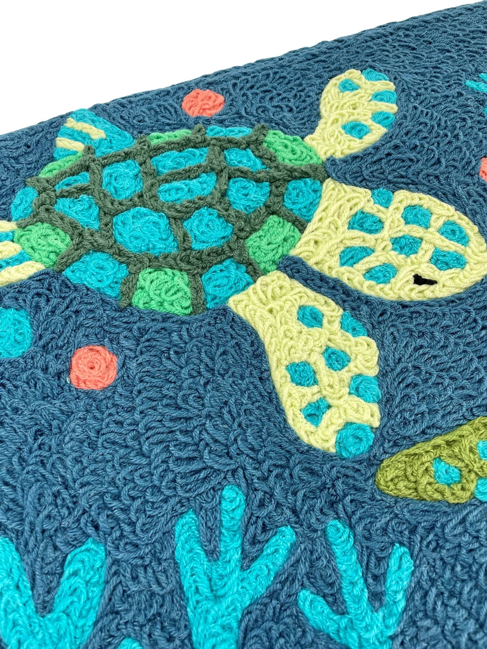 Jellybean Rug Deep Blue Sea Turtles 4 Jellybean Rug Deep Blue Sea Turtles - Image 4
