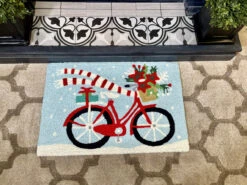 Jellybean Rug Holiday Biking -Chirst Seasonal Home Store JBLCYF001 5 70730.1691696637