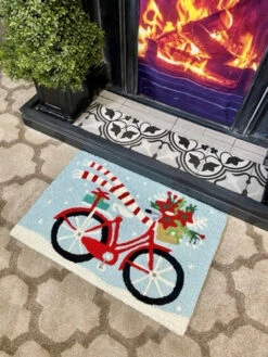 Jellybean Rug Holiday Biking -Chirst Seasonal Home Store JBLCYF001 6 14355.1691696635