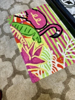 Jellybean Rug Fiesta Flamingo Doormat -Chirst Seasonal Home Store JBLFR016 5 97889.1696860663