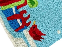 Jellybean Rug Waving Snowman With Gifts -Chirst Seasonal Home Store JBLJFR005 3 61091.1696860928