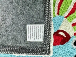 Jellybean Rug Waving Snowman With Gifts -Chirst Seasonal Home Store JBLJFR005 4 60446.1696860928