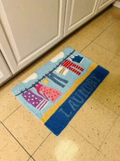 Jellybean Rug Laundry Time -Chirst Seasonal Home Store JBSAP014 5 96716.1696613701