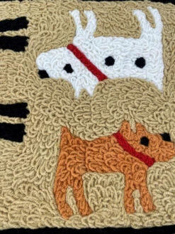 Jellybean Rug Woof Woof -Chirst Seasonal Home Store JBSPM038 3 46402.1649953192