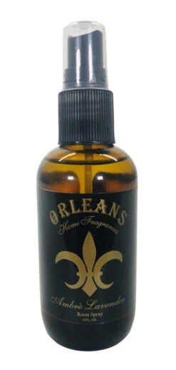 Orleans Home Fragrance Room Spray Ambre' Lavender 4 Oz.