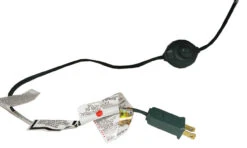 7.5' Flocked Balsam Pine Tree -Chirst Seasonal Home Store PLUG OUTLET 1 72296.1572461077