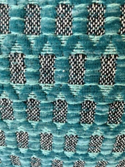 MasterWeave Toss Pillow Woven Teal Chenille 16" X 26" 13 MasterWeave Toss Pillow Woven Teal Chenille 16" X 26" -Chirst Seasonal Home Store ROSD20572MW Fabric Swatch 97575.1677688491