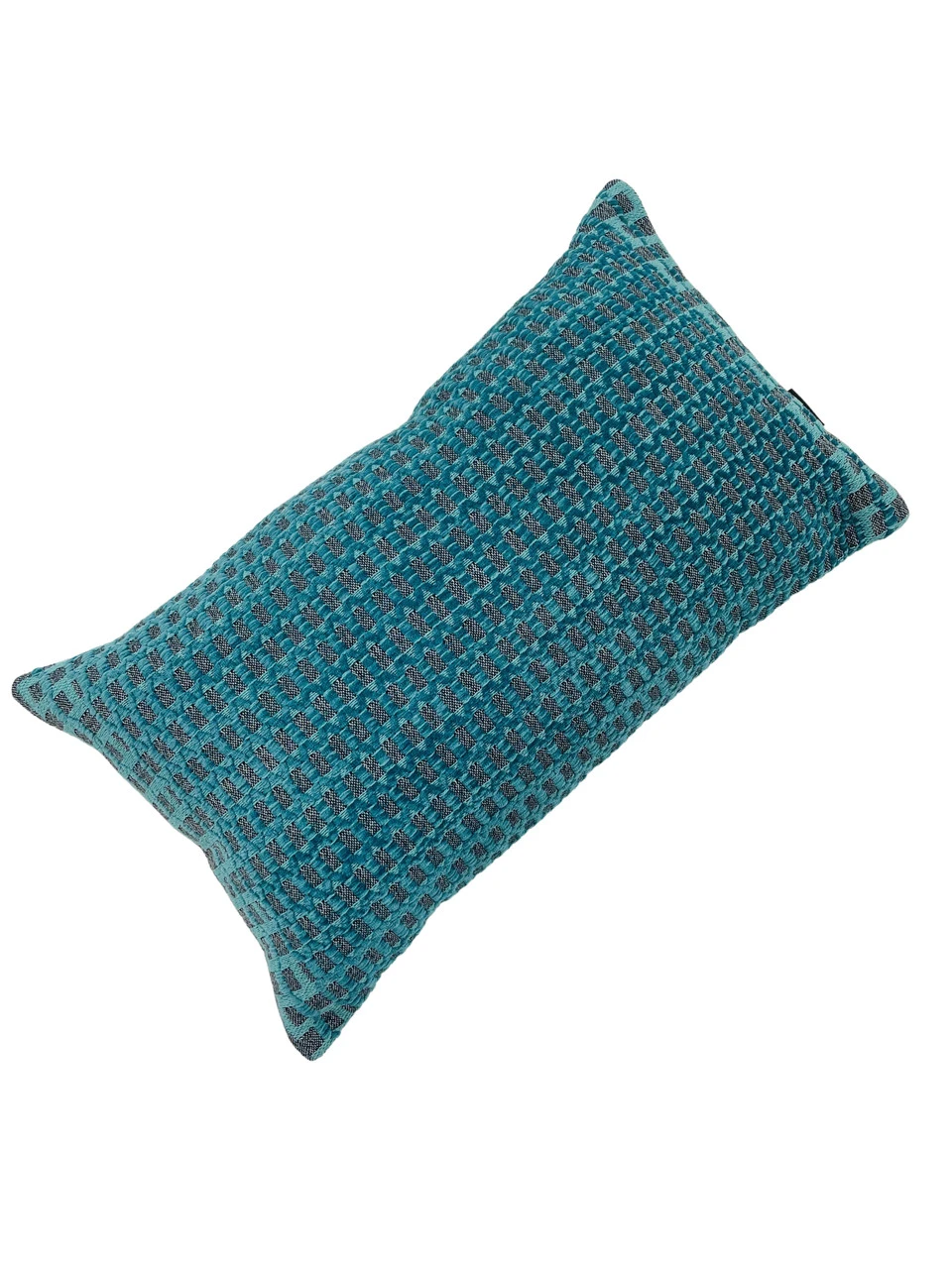MasterWeave Toss Pillow Woven Teal Chenille 16" X 26" 1 MasterWeave Toss Pillow Woven Teal Chenille 16" X 26"