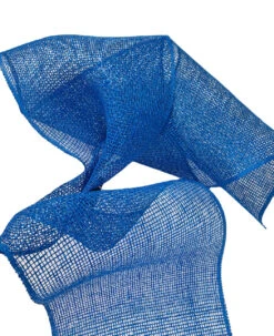 Ribbon Poly Burlap Mesh Royal Blue 10" X 10yd -Chirst Seasonal Home Store RP810325 3 24243.1612991299