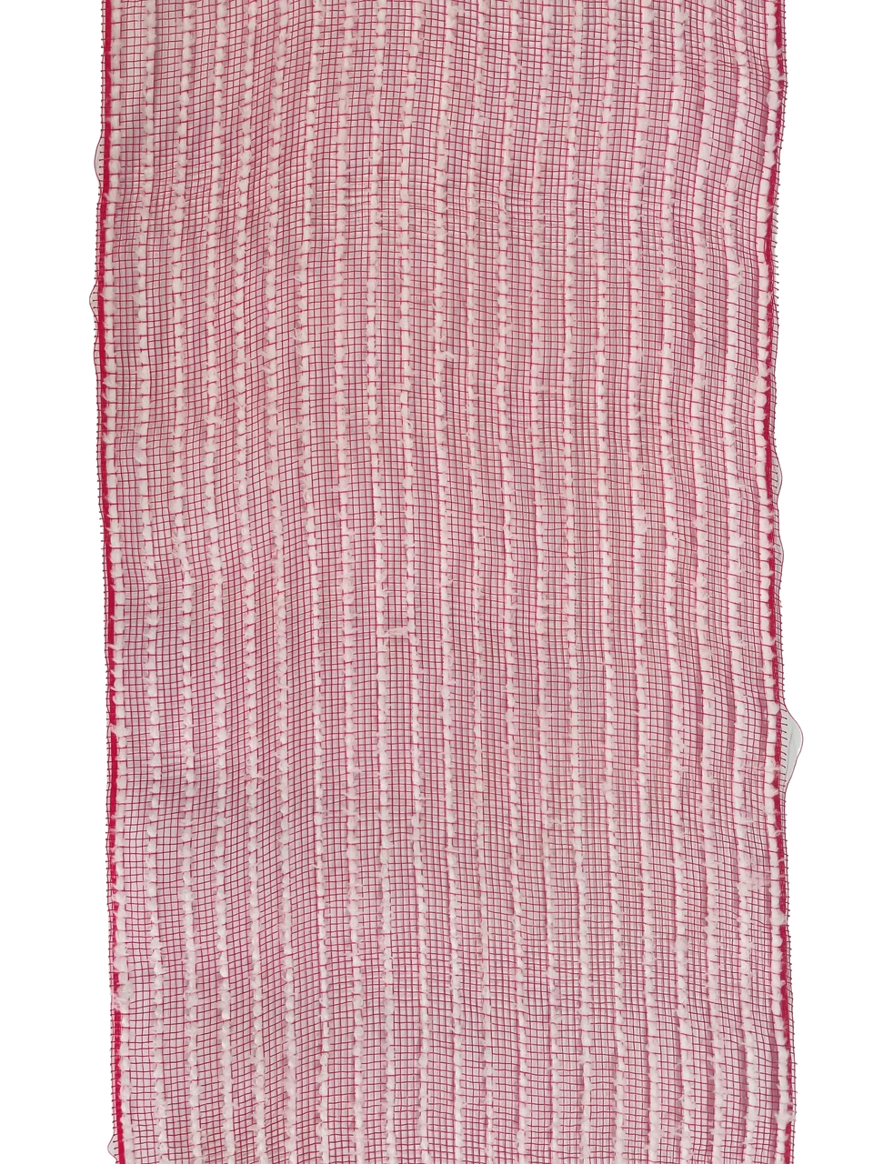 Ribbon Snowdrift Mesh 10.5" X 10Yd Red White 2 Ribbon Snowdrift Mesh 10.5" X 10Yd Red White - Image 2