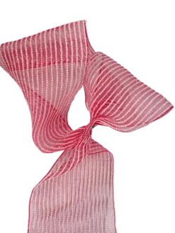 Ribbon Snowdrift Mesh 10.5" X 10Yd Red White 7 Ribbon Snowdrift Mesh 10.5" X 10Yd Red White -Chirst Seasonal Home Store RY840234 on white 3 34404.1638395564