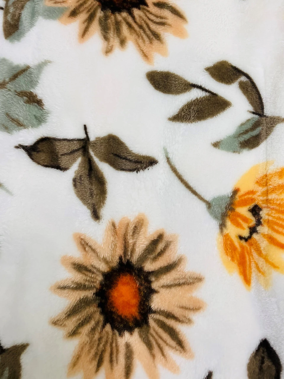 Talia Sage Floral Throw 2 Talia Sage Floral Throw - Image 2