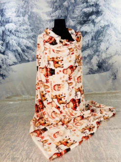 Santa Throw Multi-Color -Chirst Seasonal Home Store Santa 3 04706.1665430816