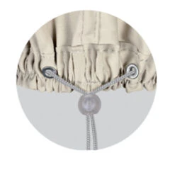 Treasure Garden 30" Oval Or Rectangle Occasional Table W/Elastic Protective Furniture Cover -Chirst Seasonal Home Store TG PFC CinchLock 96469.1653680110