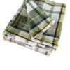 Everett Ochre Plaid Throw