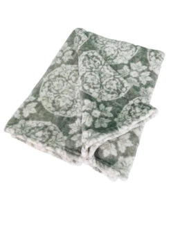 Marquis Grey Medallion Throw