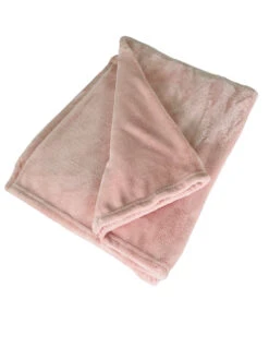 Blush Pink Throw
