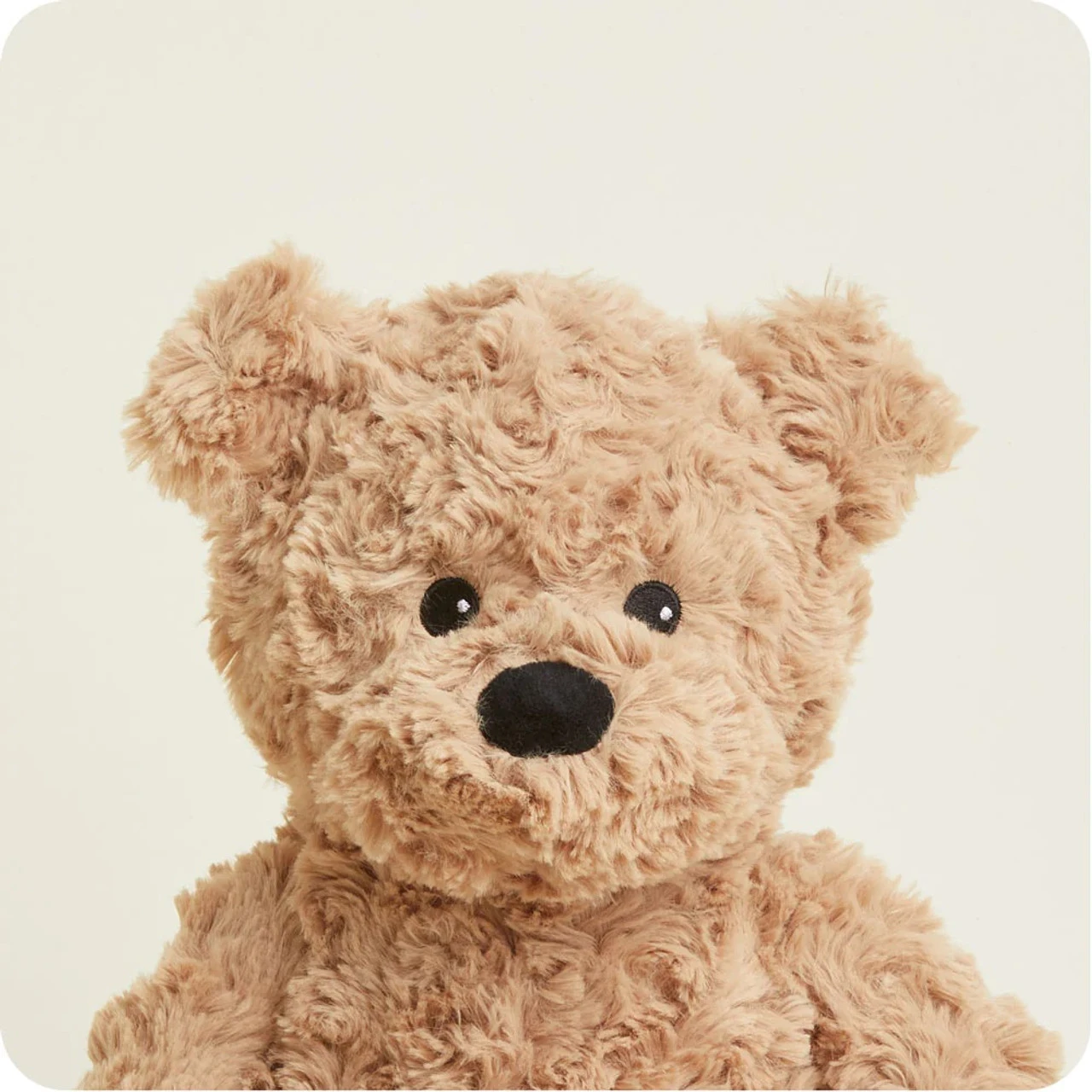 Warmies Plush Microwavable Lavender Scented Plush Brown Curly Bear 2 Warmies Plush Microwavable Lavender Scented Plush Brown Curly Bear - Image 2