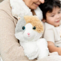 Warmies Plush Microwavable Lavender Scented Plush Calico Cat -Chirst Seasonal Home Store WARMCPCAT5 6 72246.1694008458