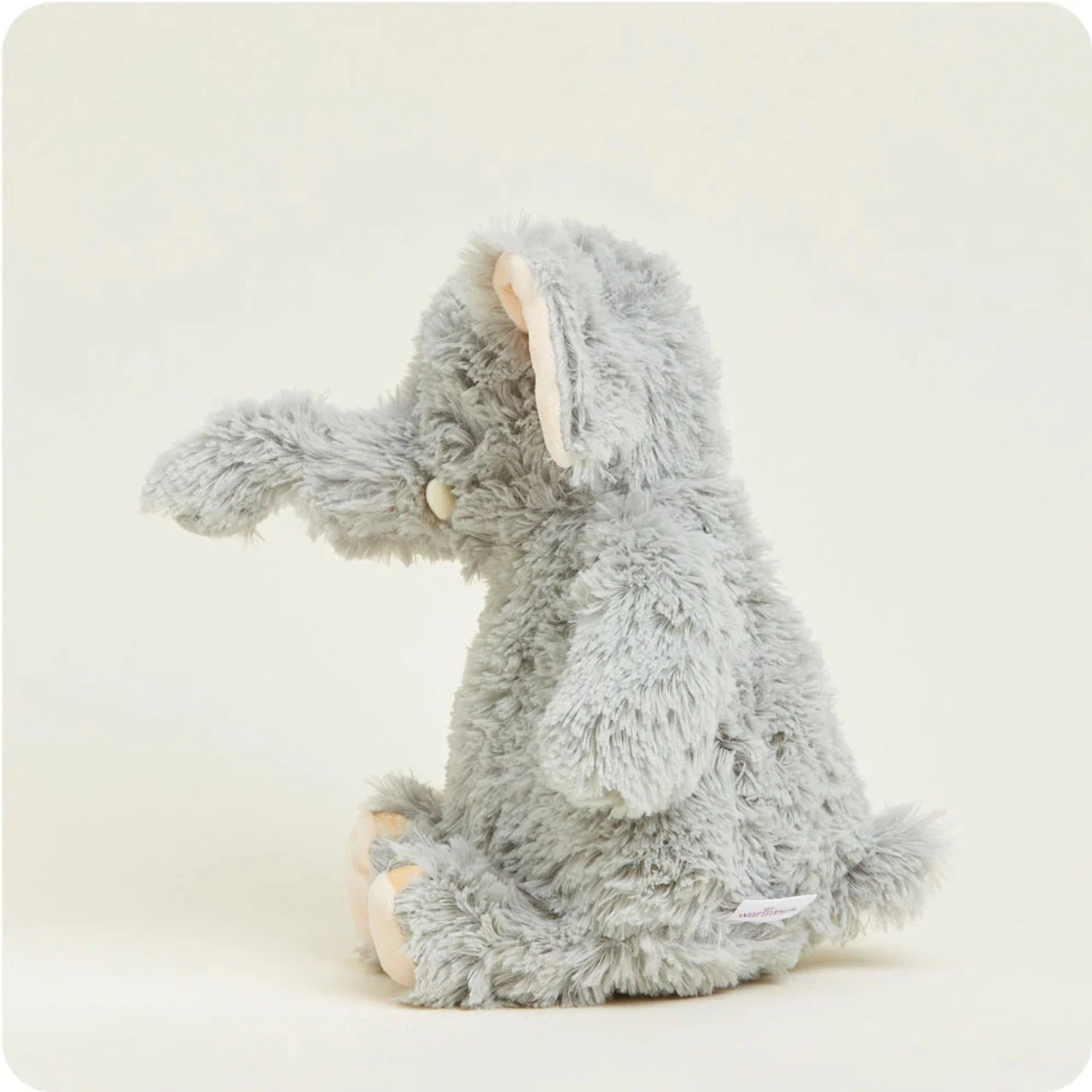 Warmies Plush Microwavable Lavender Scented Plush Gray Elephant 3 Warmies Plush Microwavable Lavender Scented Plush Gray Elephant - Image 3
