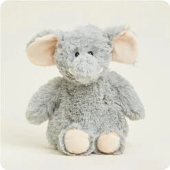 Warmies Plush Microwavable Lavender Scented Plush Gray Elephant
