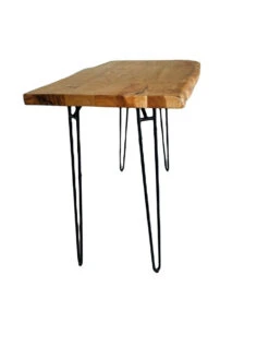 Wood And Steel Writing Desk -Chirst Seasonal Home Store thumbnail 53413CC on white.jpg 3 002 13520.1617030189